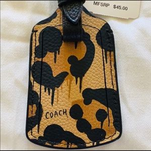 Coach Wild Beast Luggage Tag/Bag Charm